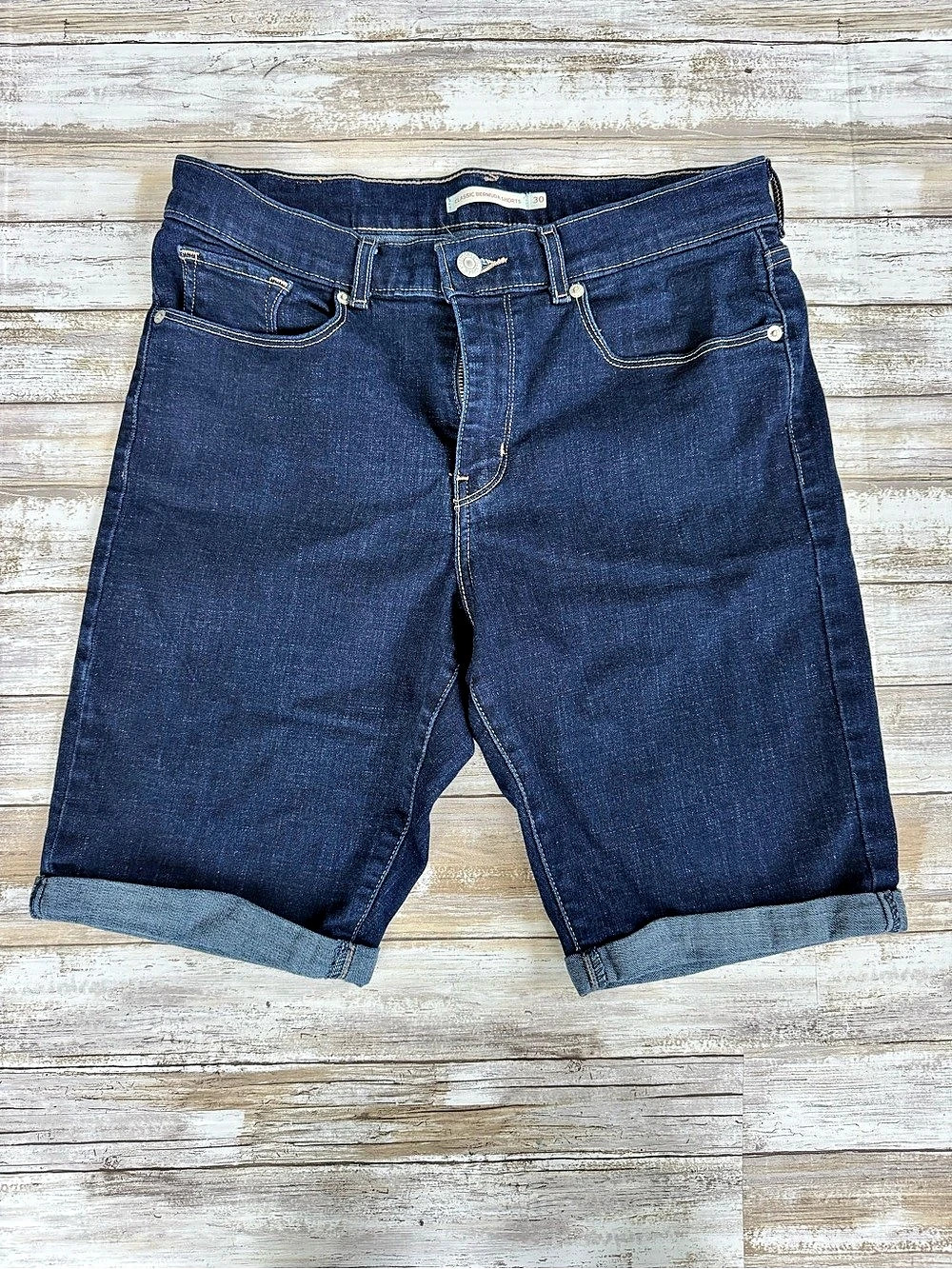 Levi's Classic Bermuda Shorts Denim Bermuda Shorts Waist 30